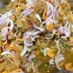 ยำกุ้งไชโป๊หวาน