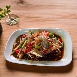 ส้มตำกุ้งสด