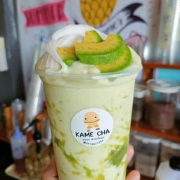 อะโวคาโดนมสดปั่นน้ำมะพร้าวอ่อน