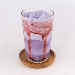 บลูเบอรี่โยเกิร์ตสมูทตี้ - Blueberry Yogurt Smoothie