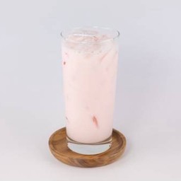 ชากุหลาบนม - Rose tea latte