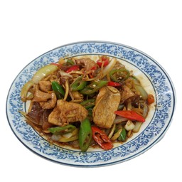 ผัดขิง ไก่