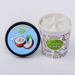 ไอศกรีมขนาดไพนต์ 300 กรัม รสกะทิ