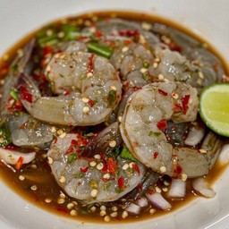ยำกุ้งสด