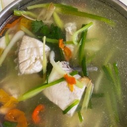 ต้มยำปลากระพง เล็ก