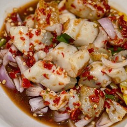 ยำไข่หมึก