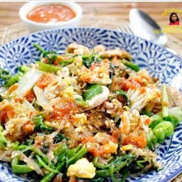 สุกี้แห้งไก่หมัก