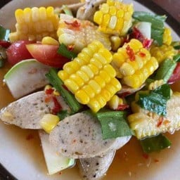 ตำข้าวโพดหมูยอ