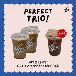 Iced Espresso Buy 2 Get 1 Free