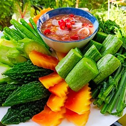 ชุดน้ำพริกผักลวก