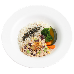 ข้าวไก่แพลนต์เบส ผัดธัญพืช