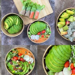 บ้านสลัดผักสด&อะโวคาโด้ 94♾️