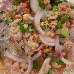 ยำหมูสับเส้นเเก้ว