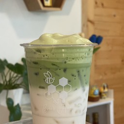 ชาเขียวลาเต้ฮันนี่