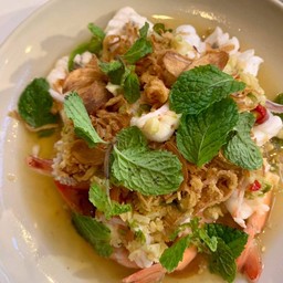 ยำรวมมิตรพิศดาร MIXED SEA FOOD SPICY SALAD, PUANGKAEW'S STYLE
