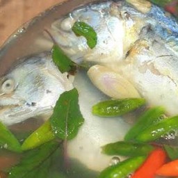 ต้มยำปลาทู1ตัว(ตัวเล็ก)
