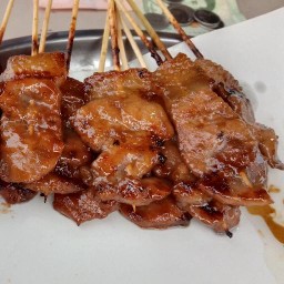 หมูปิ้งนมสด ถ้ำใหญ่