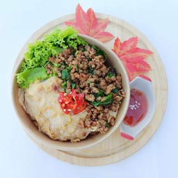 ชากิฟข้าวกระเพราะพริกเเห้ง