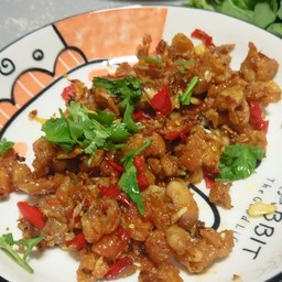 ไก่กรอบคั่วพริกเกลือ