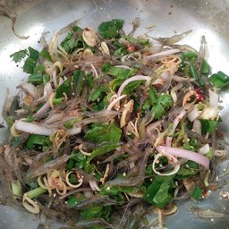 กุ้งเต้น ใส่ปลาร้า