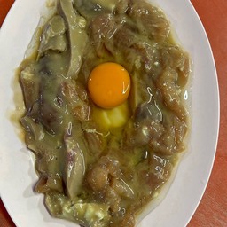 เนื้อหมูเพี่มใส่จุ่ม