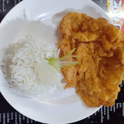 ข้าวไข่เจียวเนื้อสับ