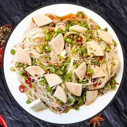 ยำหนมจีน หมูยอ