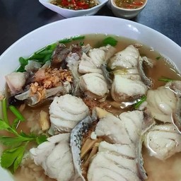 ข้าวต้มปลากระพง