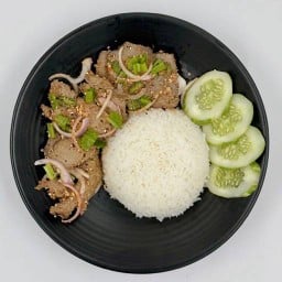 ข้าวยำตับแซ่บ