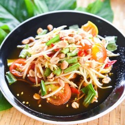 ตำไทยใข่เค็ม
