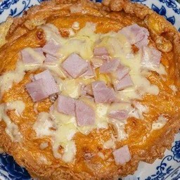 ข้าวไข่เจียวแฮมชีส