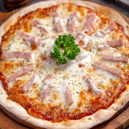 พิซซ่าแฮมชีส Ham and Cheese Pizza