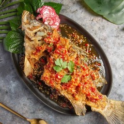 ปลากระพงสามรส Three Flavored Seabass