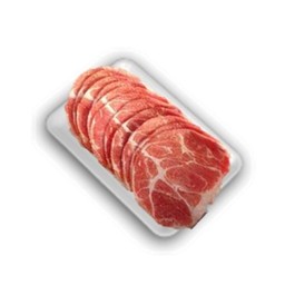 สันคอหมูสไลด์ 200กรัม