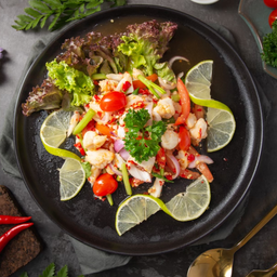 ยำเนื้อปู Crab meat spicy salad