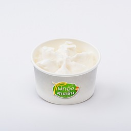 ไอศกรีมถ้วยขนาด 80 กรัม รสกะทิ