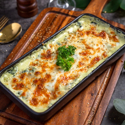ผักโขมอบชีส Gratin Creamed Spinach