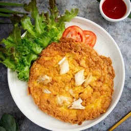 ไข่เจียวปู Crab Omelette