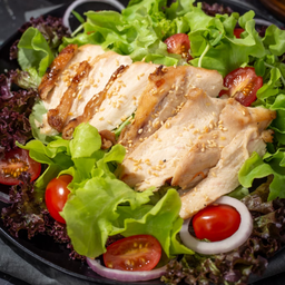 สลัดอกไก่ Chicken Breast Salad