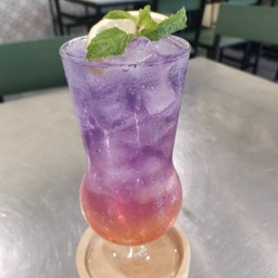 น้ำลิ้นจี่ อัญชัญ โซดามะนาว