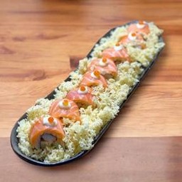 แซลมอนเทมปุระโรล salmon tempura