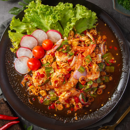 พล่ากุ้ง Shrimp salad