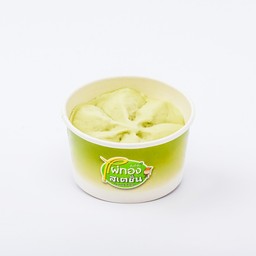 ไอศกรีมถ้วยขนาด 80 กรัม รสชาเขียว