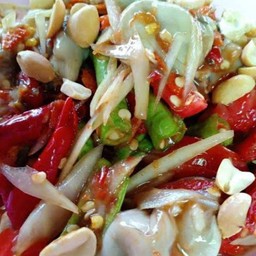 ตำหอยนางรมปลาร้าแซ่บๆๆ