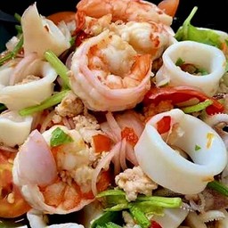 ยำนัว(วุ้นเส้นทะเลรวม)