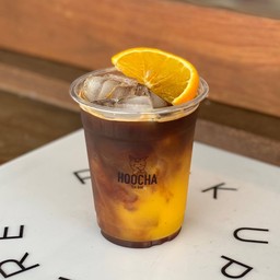 SUNSET - orange coffee #กาแฟน้ำส้ม