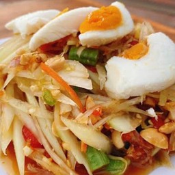 ตำไทยไข่เค็ม