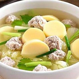 ต้มจืดเต้าหู้ไข่หมูสับอู๊ดๆ