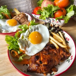 สเต็กไก่ สไปซี่