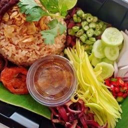 กุ้งนาง ข้าวคลุกกะปิ